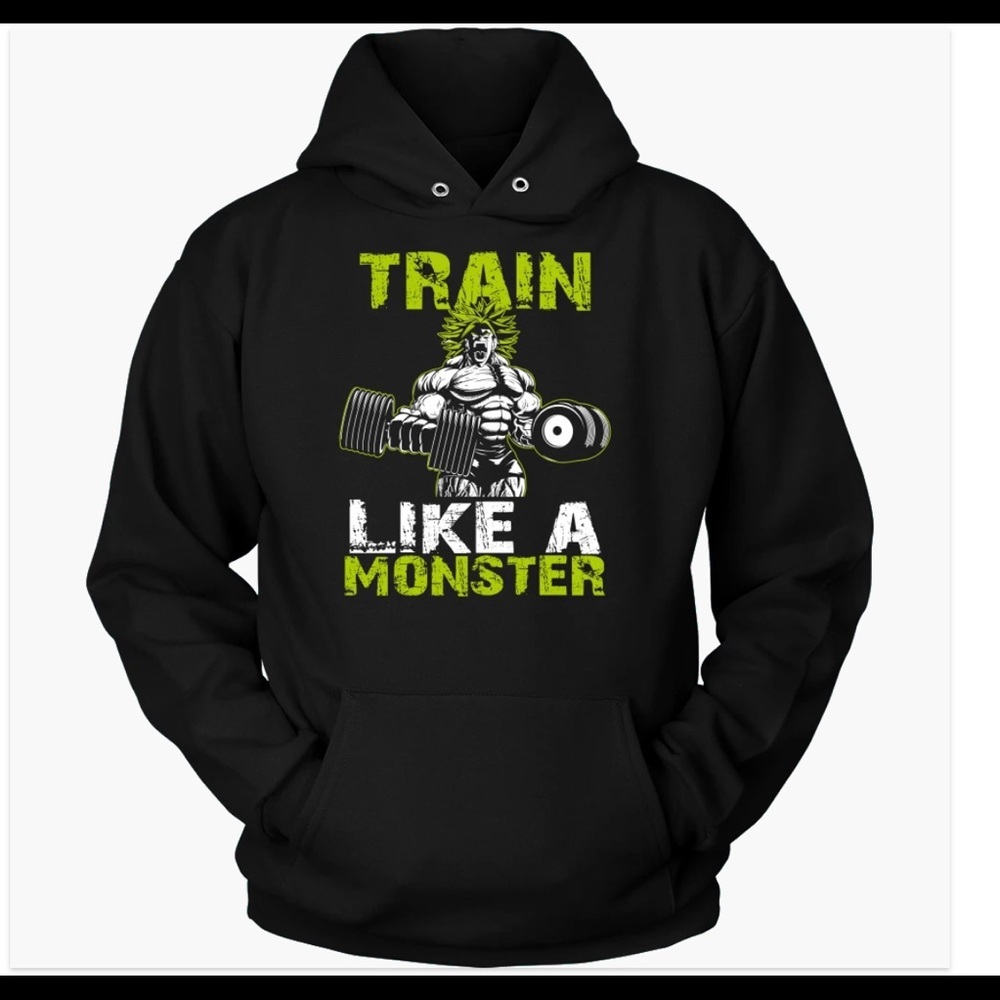 Jon Lauren Apparel Hoodie Train Like A monster M
